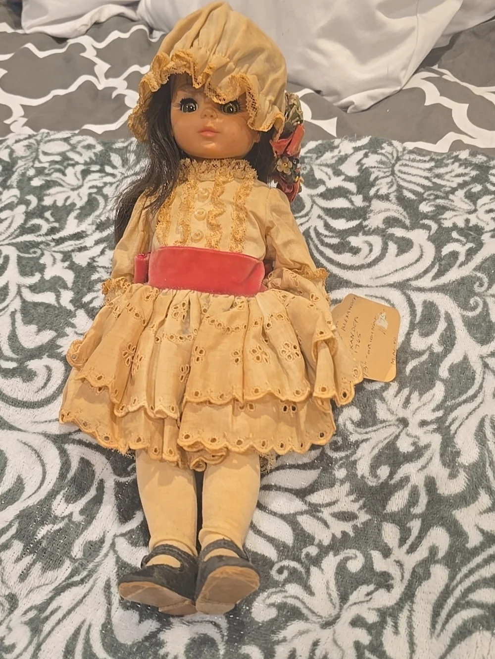 Vintage 1965 Madame Alexander Original Doll Degas Girl Portrait Children